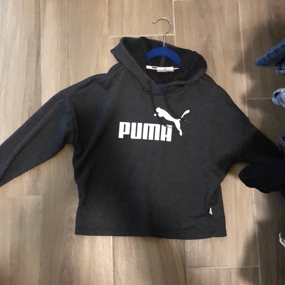 Puma crop hoodie